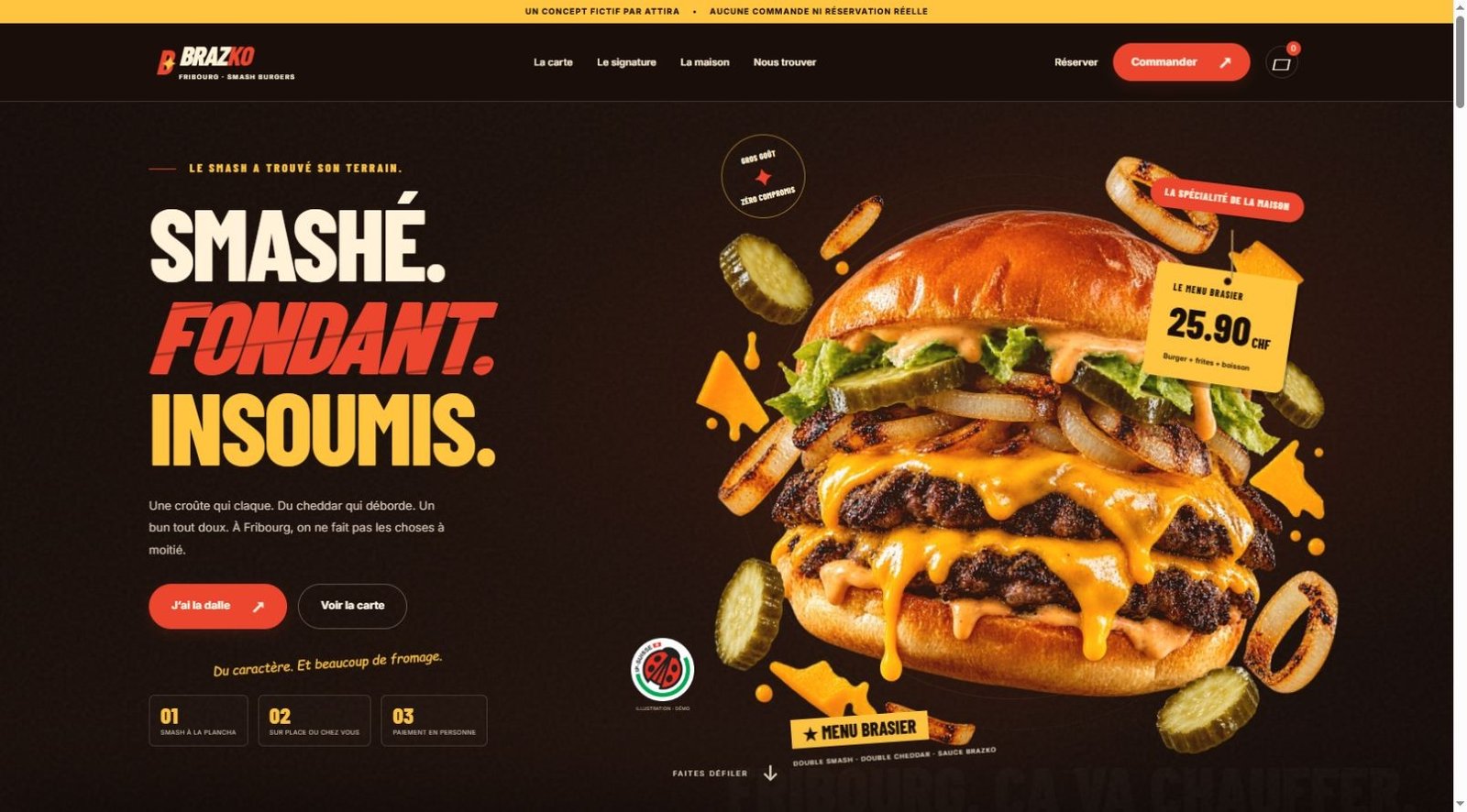 Aperçu du site BRAZKO